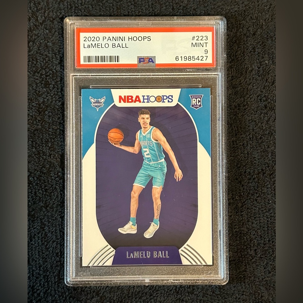 2020 PANINI HOOPS
LaMELO BALL 
PSA Mint 9